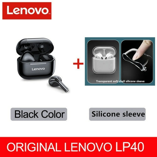 Original Lenovo LP40 wireless headphones TWS Bluetooth Earphones Touch