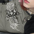 Camiseta PixieKiki Y2k Fairy Grunge Wings estampa mangas raglan anos 90