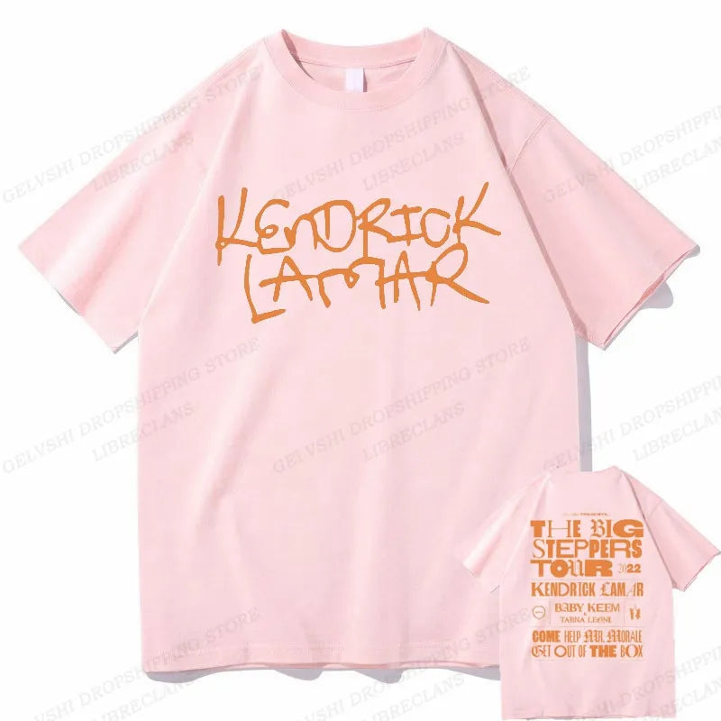 Rapper Kendrick Lamar T Shirt uomo moda T-Shirt cotone Tshirt bambini Hip Hop top Tees estate donna Tshirt Boy Tees Y2k vestiti