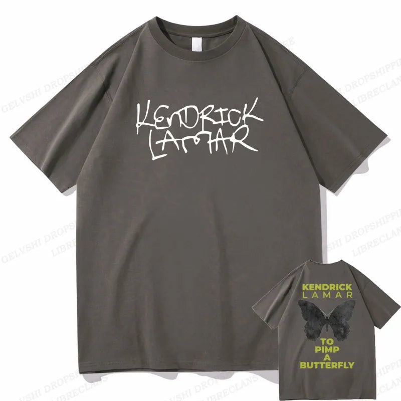Rapper Kendrick Lamar T Shirt uomo moda T-Shirt cotone Tshirt bambini Hip Hop top Tees estate donna Tshirt Boy Tees Y2k vestiti