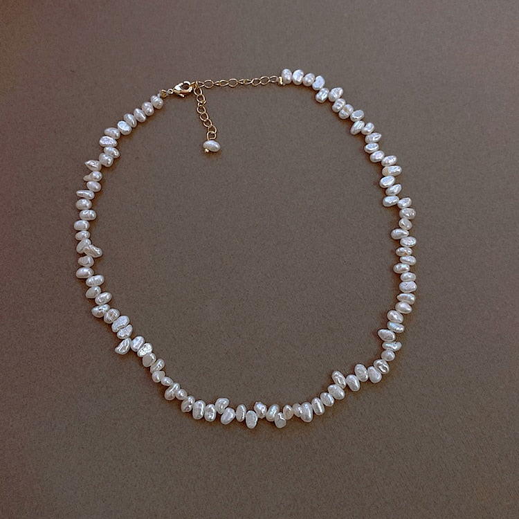 2020 Korea Hot Selling Fashion Jewelry Simple White Natural Freshwater Pearl Bracelet Women&#39;s Daily Wild Bracelet
