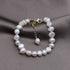 2020 Korea Hot Selling Fashion Jewelry Simple White Natural Freshwater Pearl Bracelet Women&#39;s Daily Wild Bracelet