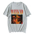 The Weeknd 2.0 90s Vintagegraphic Print Camiseta feminina verão casual