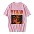 The Weeknd 2.0 90s Vintagegraphic Print Camiseta feminina verão casual