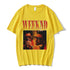 The Weeknd 2.0 90s Vintagegraphic Print Camiseta feminina verão casual