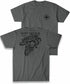 Camisa Til Valhalla American Beard Warrior Tático Crânio Camiseta Nova