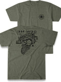 Til Valhalla Shirt American Beard Warrior Tactical Skull T Shirt New