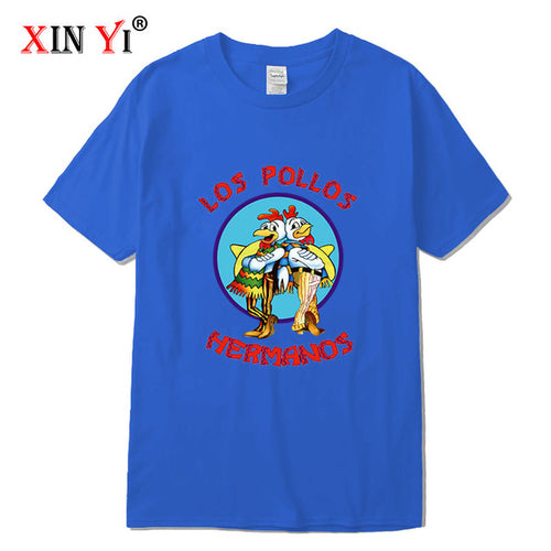 XIN YI männer hohe qualität t shirt100 % baumwolle Breaking bad LOS