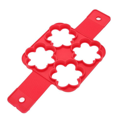 Fabricante de panqueca ovo anel fabricante antiaderente fácil fantástico ovo omelete molde utensílios cozinha ferramentas silicone