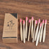 New design mixed color bamboo toothbrush Eco Friendly wooden Tooth Brush Soft bristle Tip Charcoal adults oral care toothbrush