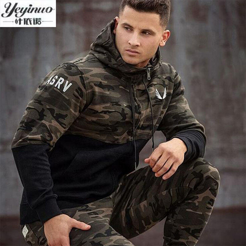 YEYINUO Brand 2017 new fashion spring autumn mens hoodies  camouflage style hoodie army sweatshirt tracksuit male hoodie