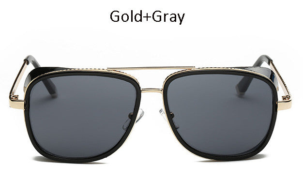 Fashion IRON MAN 3 Matsuda TONY Steampunk Sunglasses Men Women Sun Glasses