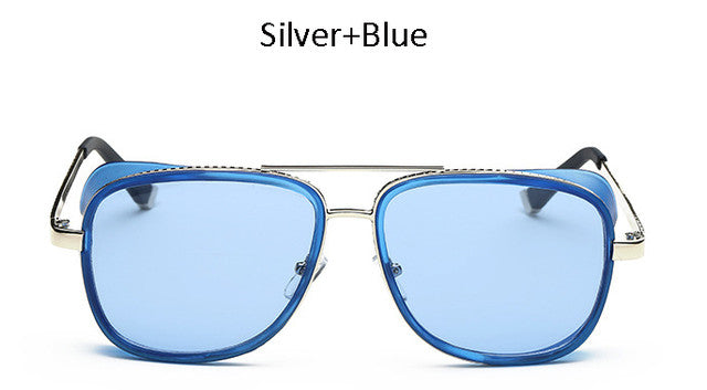 Fashion IRON MAN 3 Matsuda TONY Steampunk Sunglasses Men Women Sun Glasses
