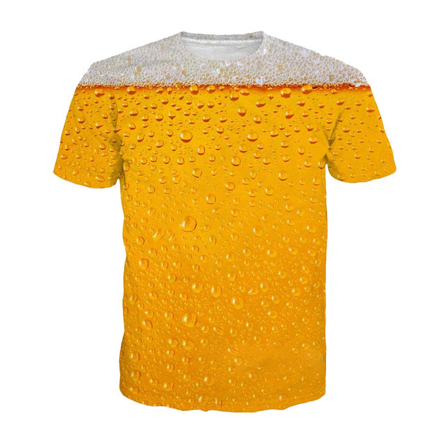 Alisister cerveja impressão t camisa é hora carta feminino masculino engraçado novidade camiseta de manga curta topos unissex roupa dropship