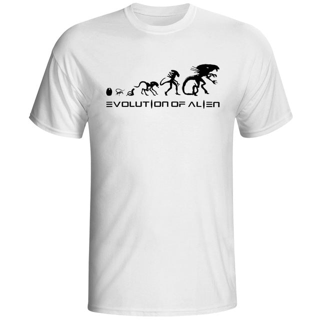 New Men Sexy Design T shirt Fashion White Print Short Sleeve O-neck Sex Love Evolution Boy T-shirt Funny Homo Summer T shirts