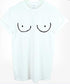 SDrawing engraçado peitos peitos impressão algodão casual feminino marca t camisas o pescoço topos camisetas camisas clube noturno ClothingS-XXXXL