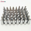 SHENHONG 48PCS Icing Piping Tips Set Tulip Nozzles Rose Flowers Cupcake Maker Cake Decorating DIY Pastry Dessert Baking Tool