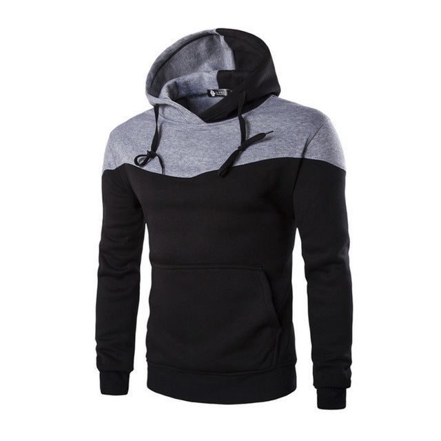 Fashion Men Slim Hoodie Hooded Sweatshirt Coat Jacket Winter Warm Outwear  H9