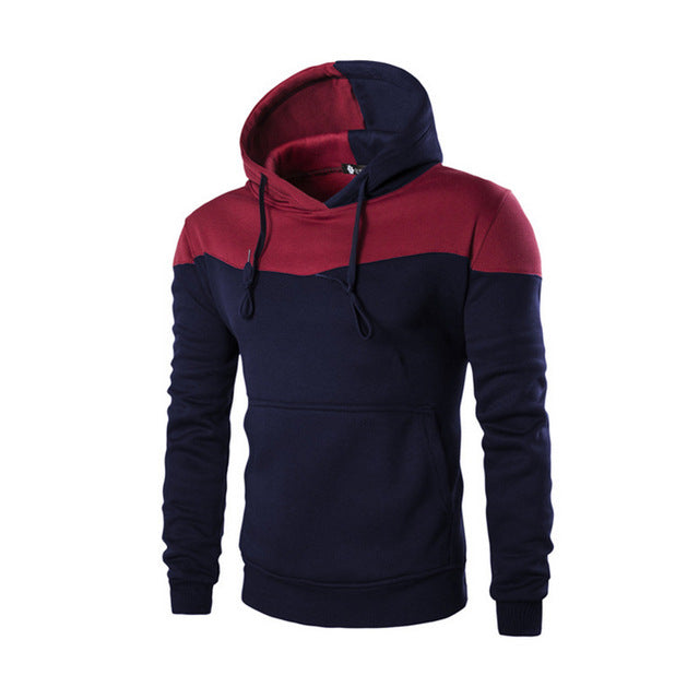 Fashion Men Slim Hoodie Hooded Sweatshirt Coat Jacket Winter Warm Outwear  H9