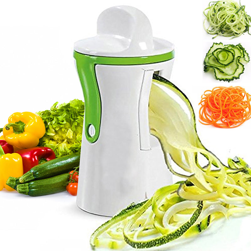 Espiralizador vegetal portátil espiral cortador raladores cenoura cucumis sativus slicer espaguete macarrão cozinha cozinhar ferramentas k0460