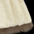 Pele inteira pele de coelho real casaco de inverno outwerwear feminino uma linha solta ajuste casacos de pele natural com capuz 2016 outono g8n26