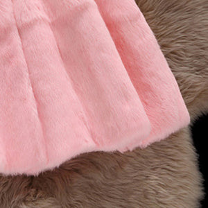 Whole skin real rabbit fur winter coat outwerwear women A line loose fit natural fur coats with a hood 2016 autumn g8n26