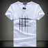 Swenearo 2018 simples design criativo linha cruz impressão algodão t camisas masculinas nova chegada estilo verão manga curta camiseta masculina