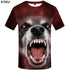 Kyku marca 3d camiseta animal leão camisa 3d t camisa dos homens engraçado t camisas roupas dos homens casual de fitness teetop tigre tshirt