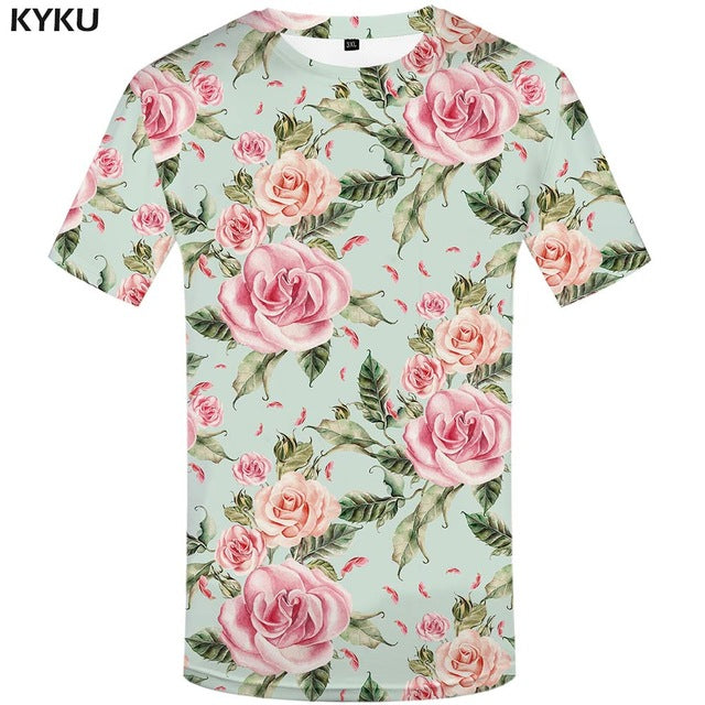 KYKU Brand 3d T-shirt Animal Lion Shirt Camiseta 3d T Shirt Men Funny T Shirts Mens Clothing Casual Fitness TeeTop Tiger Tshirt
