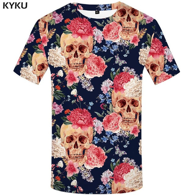 KYKU Brand 3d T-shirt Animal Lion Shirt Camiseta 3d T Shirt Men Funny T Shirts Mens Clothing Casual Fitness TeeTop Tiger Tshirt