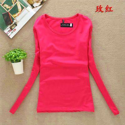 New T Shirt Women Long Sleeve Winter Tops Fashion 2018 T-shirts For Women Thermal Underwear Female T-shirt Camisas Femininas