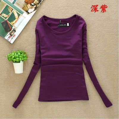 New T Shirt Women Long Sleeve Winter Tops Fashion 2018 T-shirts For Women Thermal Underwear Female T-shirt Camisas Femininas