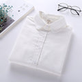 Women Blouse 2018 New Casual BRAND Long Sleeved Cotton Oxford White Shirt Woman Office Shirts Excellent Quality Blusas Lady