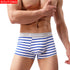 Soutong roupa interior masculina 4 pçs/lote roupa interior masculina boxers shorts de algodão cuecas boxer masculino listrado cueca boxer st32