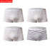 Soutong roupa interior masculina 4 pçs/lote roupa interior masculina boxers shorts de algodão cuecas boxer masculino listrado cueca boxer st32