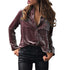 Women Shirts Turn Down Collar Blouse 2018 Fashion Long Sleeve Velvet Blusas Button Female Blouses Tops 3 Color LJ8153V