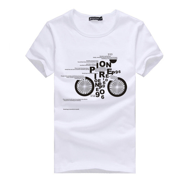 Pioneer Camp fashion summer short t shirt men brand clothing cotton comfortable male t-shirt print tshirt men clothing 522056