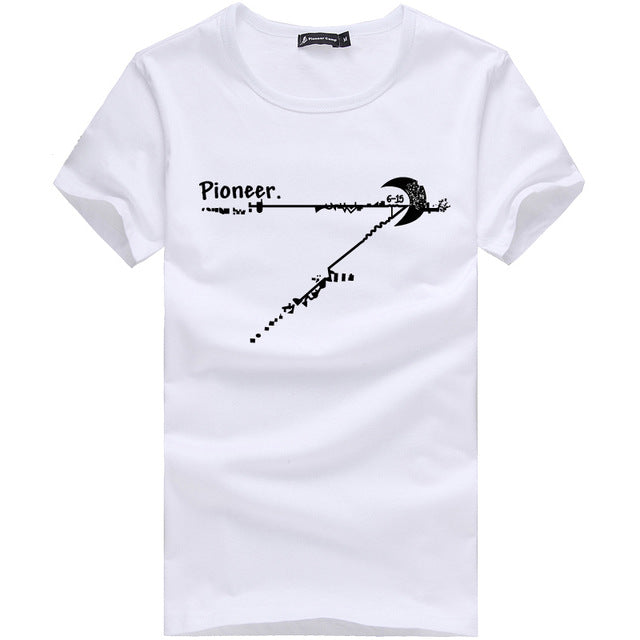 Pioneer Camp fashion summer short t shirt men brand clothing cotton comfortable male t-shirt print tshirt men clothing 522056