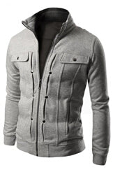 TANGNEST Handsome 2018 Top Slim Men Sweatshirt Casual Men Tracksuits Comfortable Popular For Male 5 Colors Asian Size MWW598