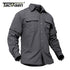 Tacvasen nova roupa do exército masculino primavera camisa militar de secagem rápida camisa tática verão removível camisas de manga longa plus size