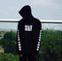 EQUIPE 2018 Novo Algodão Laranja Carta Kanye West Propósito Hip Hop Skate Hoodies Homens Full High Street Moletons Londres