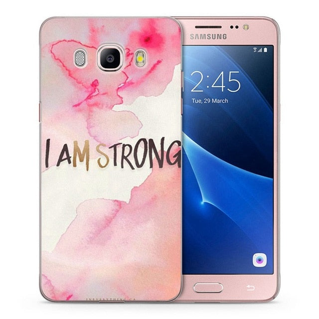 For Samsung Galaxy A3 A5 2016 2015 2017 prime J1 J2 J3 J5 J7  G530H S8/plus Note 8 TPU Soft Landscape Flora Painted Case C061