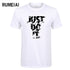 Rumeiai 2018 verão nova alta qualidade camisa masculina t casual manga curta o pescoço 100% algodão camiseta masculina marca branco preto camiseta
