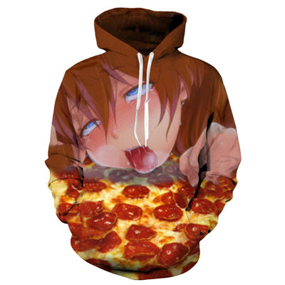 PLstar Cosmos Drop shipping Anime Ahegao 3D hoodies Funny Print Men Women Hoodies Street Wear Casual Pockets Sweatshirt