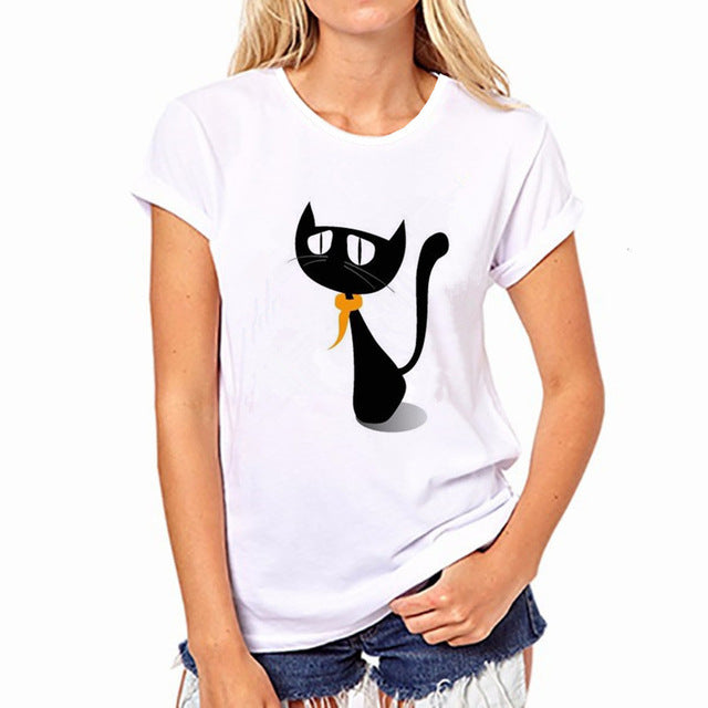 ZZSYKD Summer Leisure Harajuku Unicorn Print Women T-shirt Bts Style Unicornio O-neck Tshirt Tops Cute Licorne Women's T Shirts