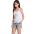 ZYSK Women Sexy Sleeveless Vest Tank Top Tee T-Shirt Knitting Camisole Camis Shirt Slim Cotton Fitness Tanks Tops Basic Clothing