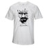 Camiseta masculina engraçada heisenberg de algodão de alta qualidade casual manga curta quebra impressão ruim camiseta masculina fashion legal para homens