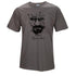 Camiseta masculina engraçada heisenberg de algodão de alta qualidade casual manga curta quebra impressão ruim camiseta masculina fashion legal para homens