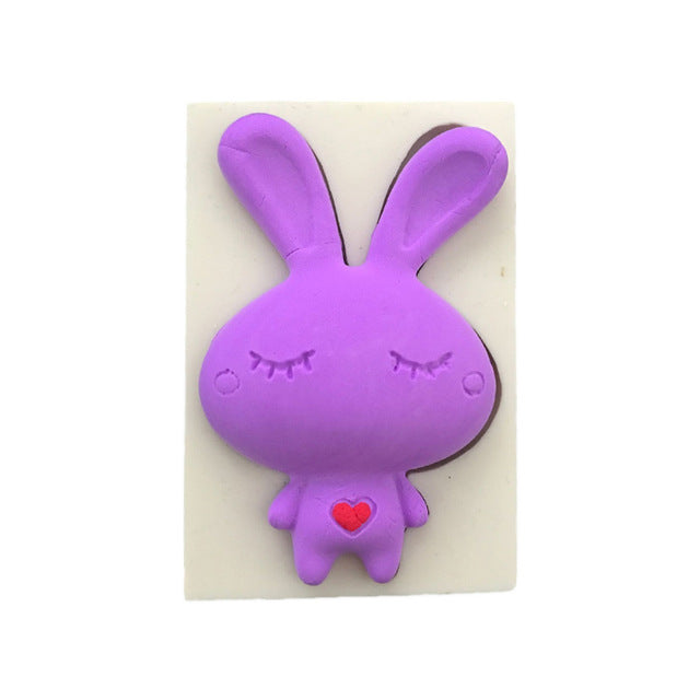 Cake Fondant Molds Cute Cartoon Animals Design DIY  Silicone 3D Cake Fondant Molds Fondant Baking Tool