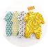 Varejo 1 peça macacão de bebê recém-nascido algodão macio duplo zíper 4 cores coroa banana infantil roupas da criança do bebê macacões longos